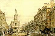 thomas malton the strand with somerset house oil painting reproduction
